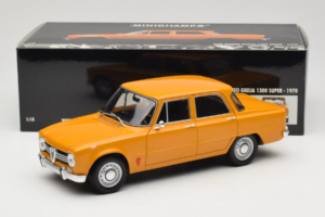 Alfa Romeo Giulia 1300 Super Narancssárga Minichamps 1:18 180120900 Fém – 8. kép a 8-ből