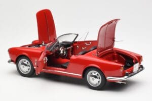 Alfa Romeo Giulietta 1300 Spider Piros AUTOart 1:18 70157 Fém – 5. kép a 8-ből
