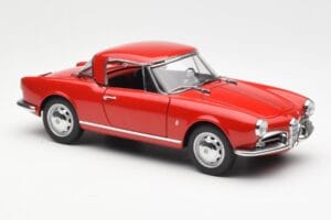 Alfa Romeo Giulietta 1300 Spider Piros AUTOart 1:18 70157 Fém – 6. kép a 8-ből