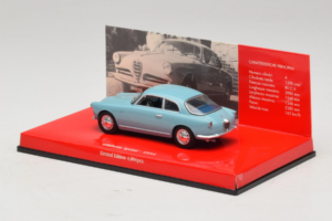 Alfa Romeo Giulietta Sprint Világoskék Minichamps 1:43 403120403 Fém – 3. kép a 4-ből