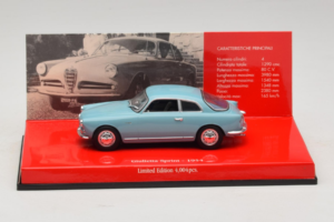 Alfa Romeo Giulietta Sprint Világoskék Minichamps 1:43 403120403 Fém
