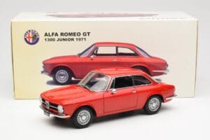 Alfa Romeo GT 1300 Junior LHD Piros AUTOart 1:18 70131 Fém – 8. kép a 8-ből
