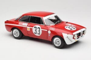 Alfa Romeo GTA 1300 Junior #33 T. Hezemans / G. van Lennep Hezemans Jarama 1972 Minichamps 1:18 100721233 Fém – 6. kép a 8-ből