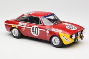 Alfa Romeo GTA 1300 Junior #40 F. Picchi / J-C. Chasseuil Division 1 Winners 12 Hours of Paul Ricard 1971 Minichamps 1:18 155 – 4. kép a 6-ből