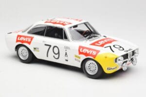 Alfa Romeo GTA 1300 #79 H. Rubens / C. Van Ryn 24 Hours of Spa 1971 Minichamps 1:18 155711279 Fém – 4. kép a 6-ből