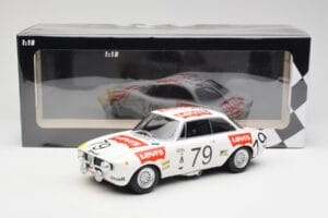 Alfa Romeo GTA 1300 #79 H. Rubens / C. Van Ryn 24 Hours of Spa 1971 Minichamps 1:18 155711279 Fém – 6. kép a 6-ből