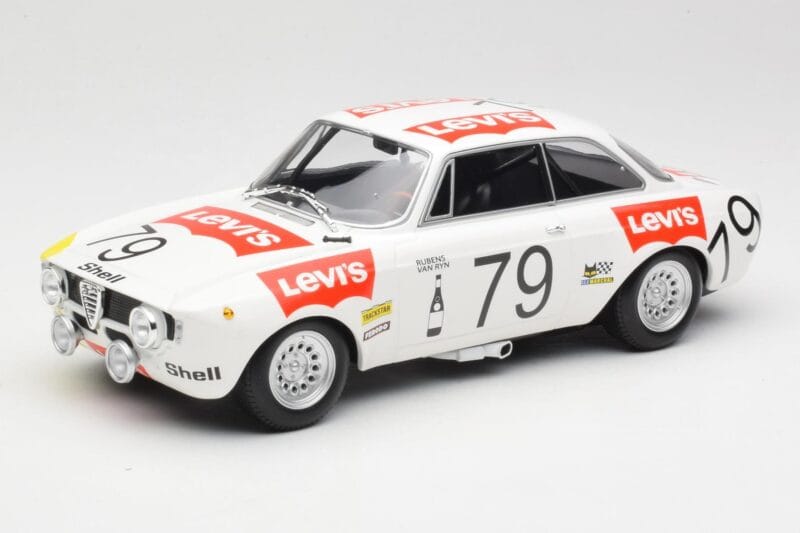 Alfa Romeo GTA 1300 #79 H. Rubens / C. Van Ryn 24 Hours of Spa 1971 Minichamps 1:18 155711279 Fém