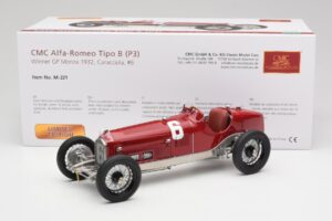 Alfa Romeo P3 #6 R. Caracciola Monza GP Winner 1932 CMC 1:18 M-221 Fém – 6. kép a 6-ből