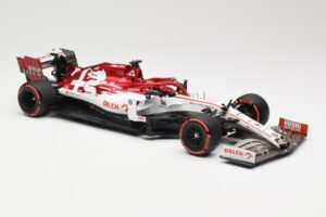 Alfa Romeo Racing C39 #7 K. Raikkonen Styrian GP 2020 Minichamps 1:18 110200207 Fém – 4. kép a 6-ből