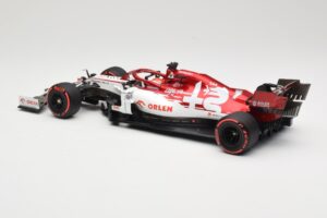 Alfa Romeo Racing C39 #7 K. Raikkonen Styrian GP 2020 Minichamps 1:18 110200207 Fém – 5. kép a 6-ből