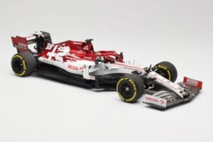 Alfa Romeo Racing C39 #99 A. Giovinazzi Austrian GP 2020 Minichamps 1:18 110200199 Fém – 4. kép a 6-ből