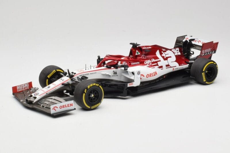 Alfa Romeo Racing C39 #99 A. Giovinazzi Austrian GP 2020 Minichamps 1:18 110200199 Fém