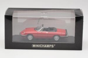 Alfa Romeo Spider 2000 Alfa Piros Minichamps 1:43 436120760 Fém – 4. kép a 4-ből