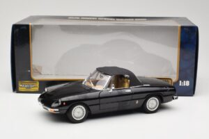Alfa Romeo Spider 916 Veloce Fekete Ricko 1:18 32107 Fém – 8. kép a 8-ből