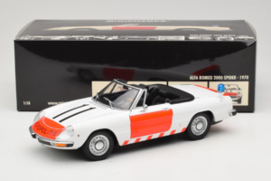 Alfa Romeo Spider Rijkspolitie Minichamps 1:18 180120994 Fém – 8. kép a 8-ből