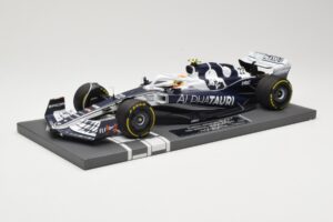 AlphaTauri AT03 #22 Y. Tsunoda Bahrain GP 2022 Minichamps 1:18 117220122 Fém – 2. kép a 6-ből