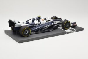 AlphaTauri AT03 #22 Y. Tsunoda Bahrain GP 2022 Minichamps 1:18 117220122 Fém – 3. kép a 6-ből