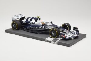 AlphaTauri AT03 #22 Y. Tsunoda Bahrain GP 2022 Minichamps 1:18 117220122 Fém – 4. kép a 6-ből