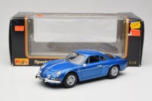 Alpine A110 1600 S Alpine Blue Maisto 1:18 50321 Fém – 8. kép a 8-ből