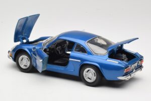 Alpine A110 1600S Kék Maisto 1:18 31850 Fém – 5. kép a 8-ből