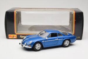 Alpine A110 1600S Kék Maisto 1:18 31850 Fém – 8. kép a 8-ből