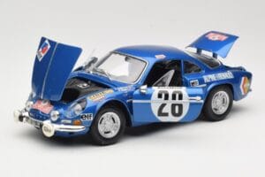 Alpine A110 1600S #28 Alpine-Renault O. Andersson / D. Stone Rally Monte Carlo 1971 Maisto 1:18 56033 Fém – 2. kép a 8-ből