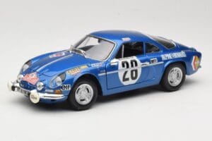 Alpine A110 1600S #28 Alpine-Renault O. Andersson / D. Stone Rally Monte Carlo 1971 Maisto 1:18 56033 Fém