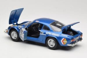 Alpine A110 1600S #28 Alpine-Renault O. Andersson / D. Stone Rally Monte Carlo 1971 Maisto 1:18 56033 Fém – 5. kép a 8-ből