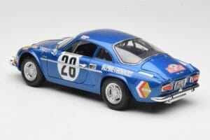 Alpine A110 1600S #28 Alpine-Renault O. Andersson / D. Stone Rally Monte Carlo 1971 Maisto 1:18 56033 Fém – 7. kép a 8-ből