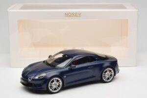 Alpine A110 S A120 Matte Storm Blue Norev 1:18 185444 Fém – 6. kép a 6-ből