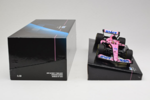 Alpine A522 BWT #14 F. Alonso BWT Alpine F1 Team Bahrain Grand Prix 2022 Minichamps 1:18 147220114 Gyanta – 6. kép a 7-ből
