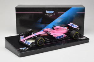 Alpine A522 BWT #14 F. Alonso BWT Alpine F1 Team Bahrain Grand Prix 2022 Minichamps 1:18 147220114 Gyanta – 7. kép a 7-ből