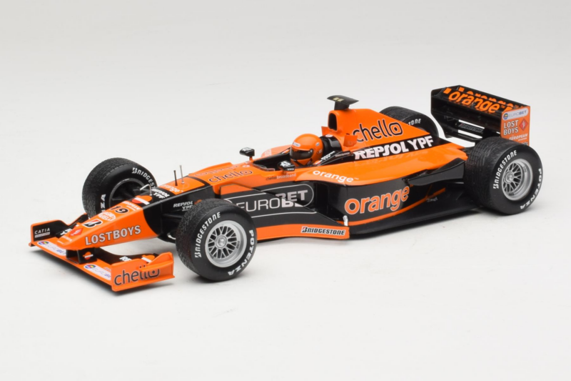 Arrows A21 Supertec #19 J. Verstappen Arrows F1 Team Canadian Grand Prix 2000 Minichamps 1:18 180000119 Fém