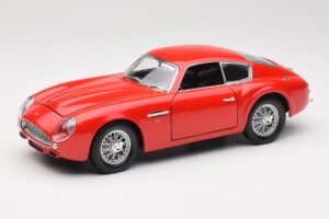 Aston Martin DB4 GT Zagato Piros Road Signature 1:18 92728 Fém