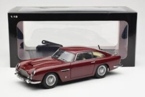 Aston Martin DB5 Dubonnet Piros AUTOart 1:18 70213 Fém – 8. kép a 8-ből