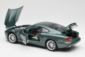 Aston Martin DB7 Vantage Zöld Maisto 1:18 36880 Fém – 5. kép a 8-ből