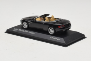 Aston Martin DB9 Kabrió Fekete Minichamps 1:43 400137330 Fém – 3. kép a 4-ből