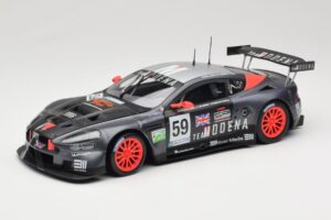 Aston Martin DBR9 GT1 #59 Team Modena A. Garcia / J. Menten / C. Fittipaldi 24 Hours of Le Mans 2006 Solido 1:18 80014 Fém