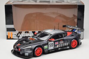 Aston Martin DBR9 GT1 #59 Team Modena A. Garcia / J. Menten / C. Fittipaldi 24 Hours of Le Mans 2006 Solido 1:18 80014 Fém – 8. kép a 8-ből