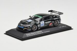 Aston Martin DBRS9 #66 Barwell Motorsport R. Johnson FIA GT3 European Championship Spa 2006 Minichamps 1:43 400061366 Fém – 2. kép a 4-ből