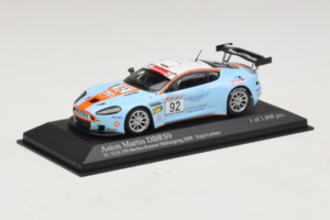 Aston Martin DBRS9 Gulf #92 T. Enge / Lechner VLN 250 Nurburgring 2008 Minichamps 1:43 400081392 Fém – 2. kép a 4-ből
