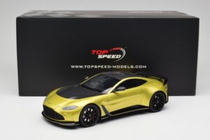 Aston Martin V12 Vantage Final Edition Cosmopolitan Yellow TopSpeed 1:18 TS0453 Fém – 6. kép a 6-ből