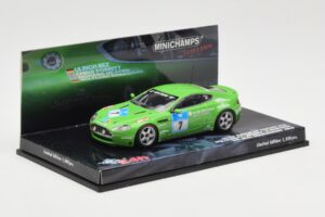 Aston Martin V8 Vantage N24 #7 U. Bez / Porritt / R. Meaden 24 Hours Nurburgring 2008 Minichamps 1:43 437081307 Fém – 2. kép a 4-ből