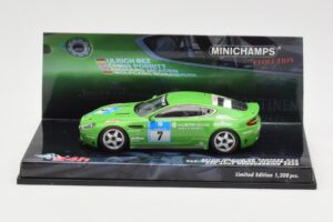 Aston Martin V8 Vantage N24 #7 U. Bez / Porritt / R. Meaden 24 Hours Nurburgring 2008 Minichamps 1:43 437081307 Fém