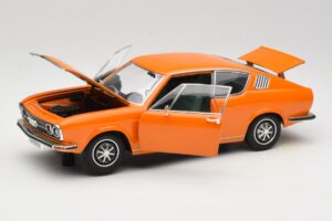 Audi 100 C1 Coupe S Narancssárga Anson 1:18 30402 Fém – 2. kép a 8-ből