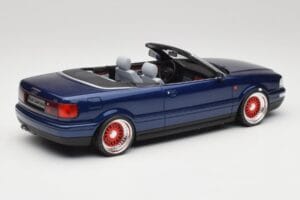 Audi 80 B4 Kabrió Ming Kék Metallic Custom Wheels Otto 1:18 OT806-C Gyanta – 2. kép a 6-ből