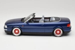 Audi 80 B4 Kabrió Ming Kék Metallic Custom Wheels Otto 1:18 OT806-C Gyanta – 3. kép a 6-ből