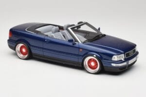 Audi 80 B4 Kabrió Ming Kék Metallic Custom Wheels Otto 1:18 OT806-C Gyanta – 4. kép a 6-ből