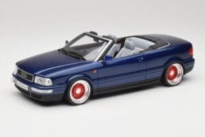 Audi 80 B4 Kabrió Ming Kék Metallic Custom Wheels Otto 1:18 OT806-C Gyanta