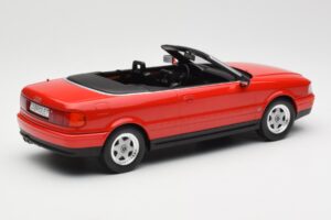 Audi 80 B3 Kabrió Piros MCG 1:18 MCG18371 Fém – 2. kép a 6-ből